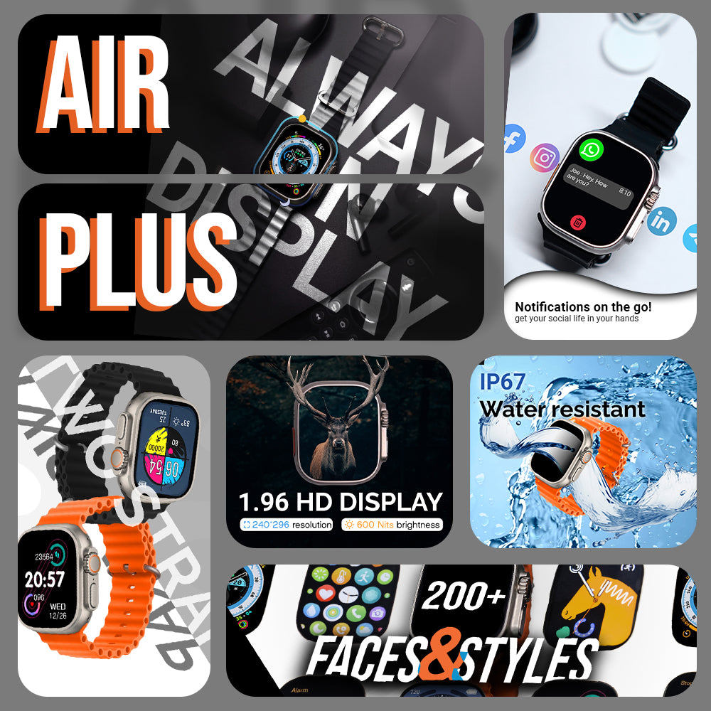 Air Plus Ultra Smart Watch